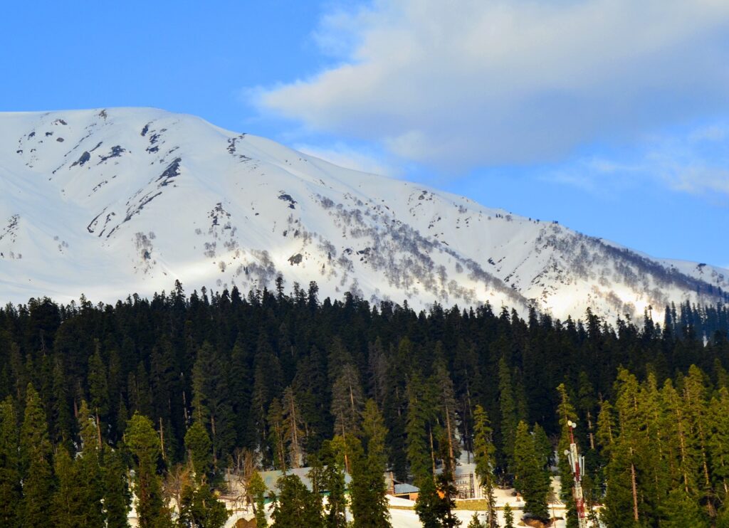 snow, kashmir, india