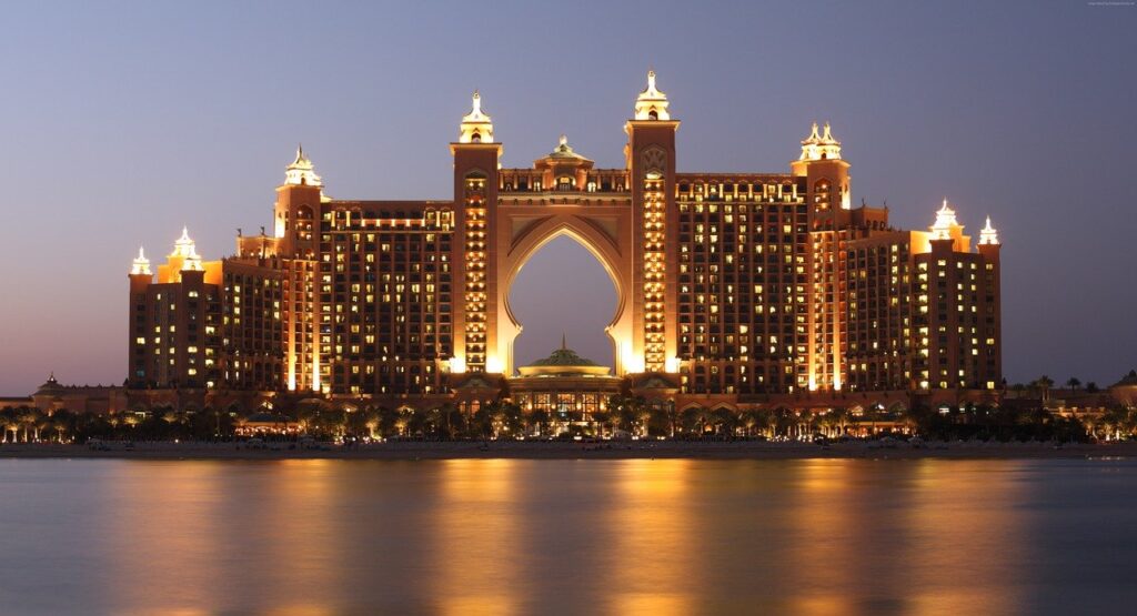 the palm, atlantis, dubai
